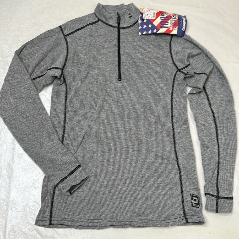 PolarMax MICRO H2 ZIP MOCK - Grey